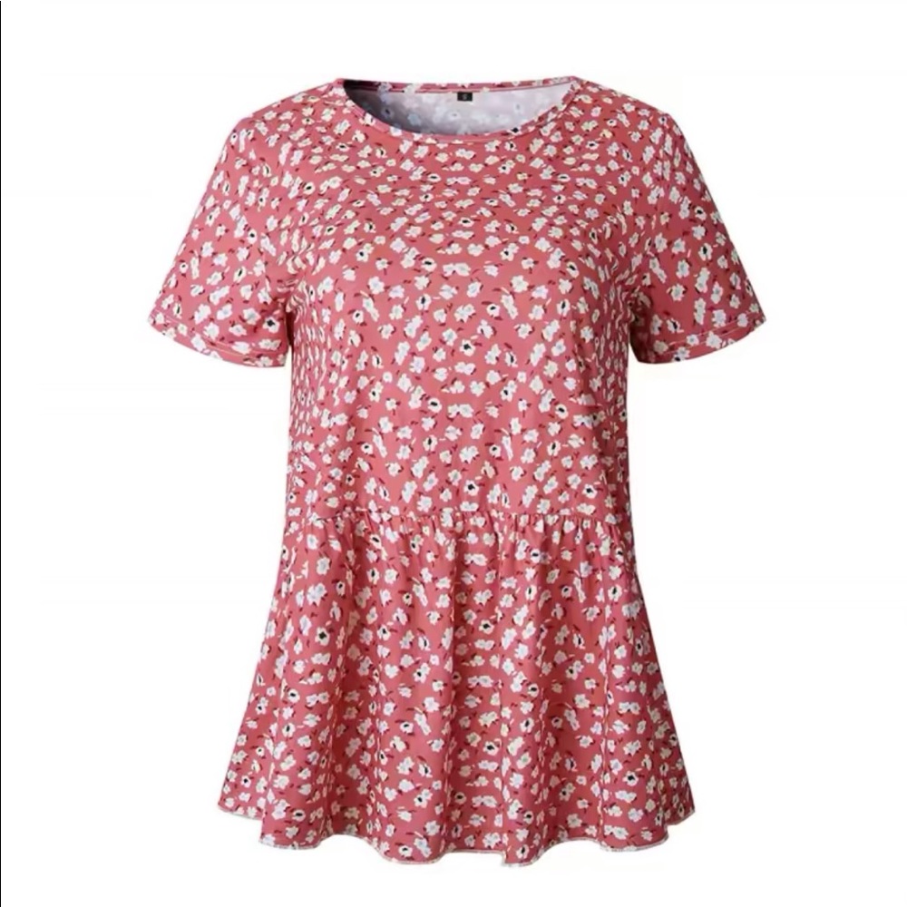 SOLD Peplum soft tee